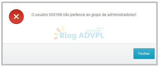 Como saber se o usuário faz parte do grupo de administradores do Protheus?